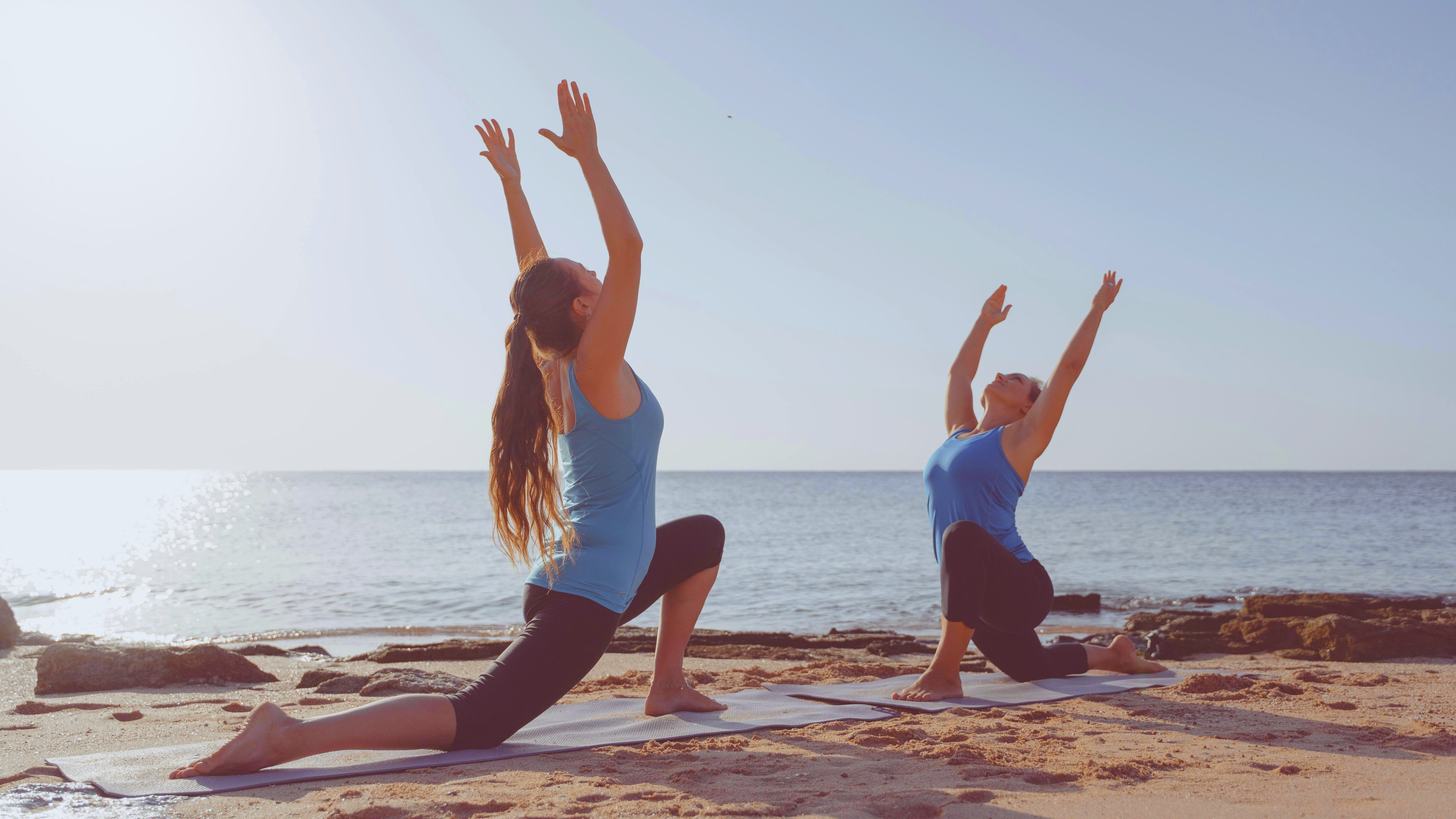 Einzeltraining am Strand